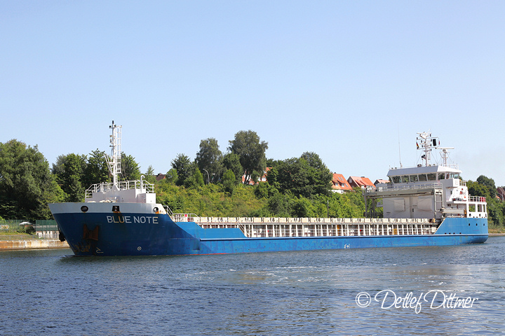 Blue Note, Frachtschiff