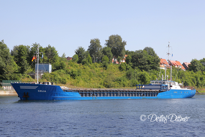 Celia, Frachtschiff