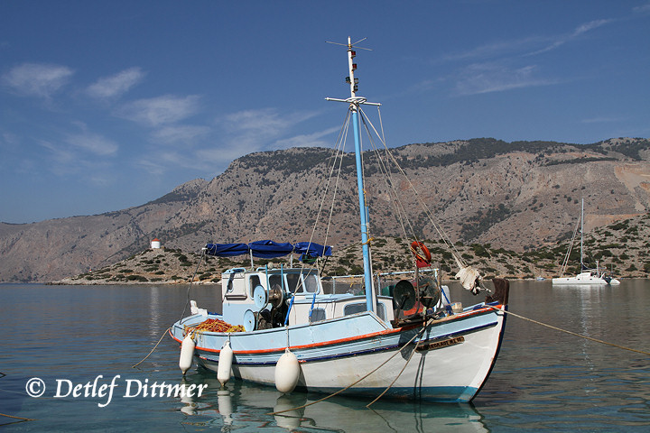 Fischerboot in Griechenland (Symi)