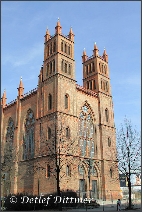die Friedrichwerdesche Kirche in Berlin-Mitte