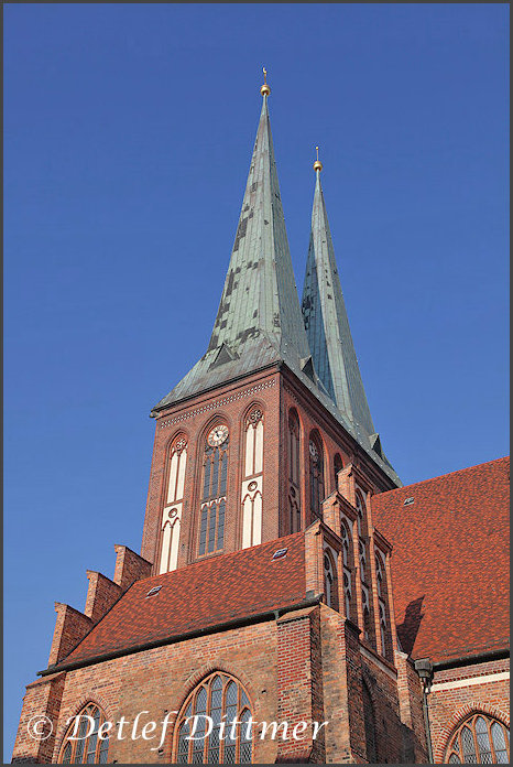 die Nikolaikirche in Berlin-Mitte