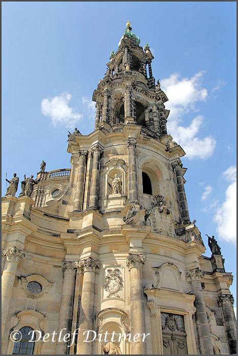 die Kathedrale Sanctissimae Trinitatis in Dresden