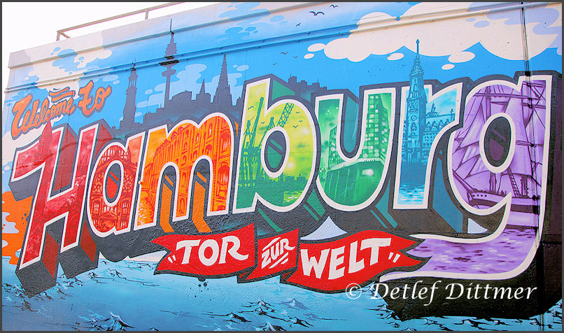 Graffiti Hamburg - das Tor zur Welt