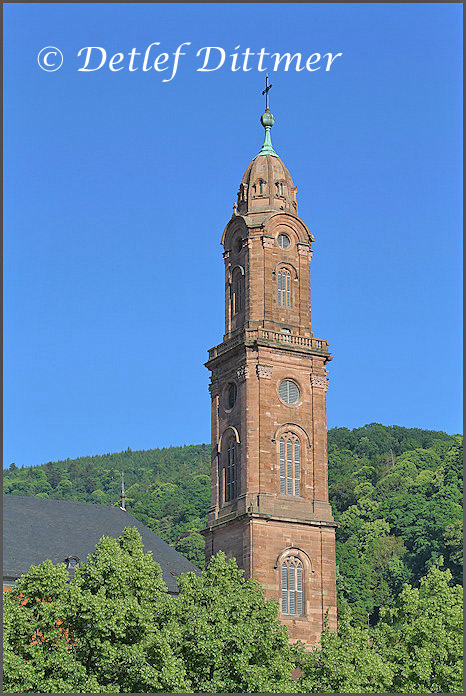 Turm der Jesuitenkirche, Heidelberg