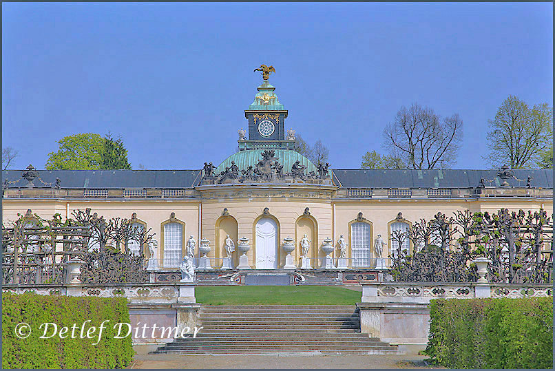Das Schloss Sanssouci, Potsdam