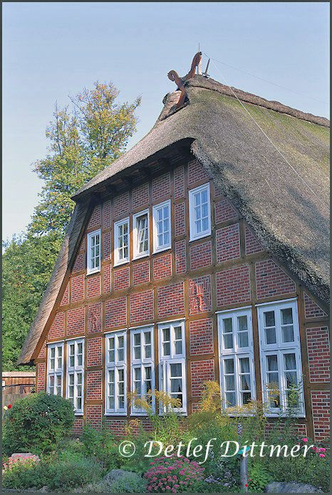 Geestbauernhaus Himmelpforten im Freilichtmuseum von Stade